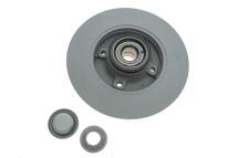 Диск тормозной (задний) Citroen C3/C4 /Peugeot 207/307 05- (249х9) (+ABS)