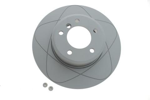 Диск тормозной (передний) BMW 5 (E60/E61)/6 (E63) 03- (324x30) (с покрытием) PowerDisc