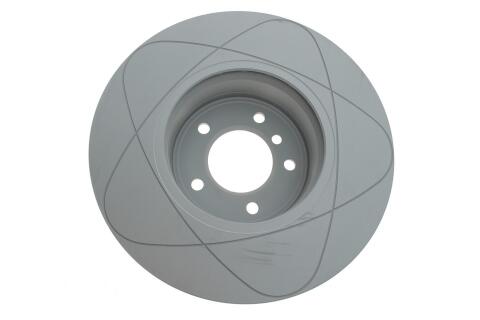 Диск тормозной (передний) BMW 5 (E60/E61)/6 (E63) 03- (324x30) (с покрытием) PowerDisc