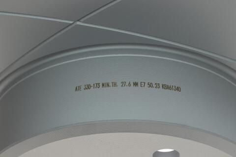Диск тормозной (передний) BMW 5 (E60/E61)/6 (E63) 03- (324x30) (с покрытием) PowerDisc