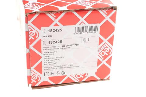 Напіввісь (передня) (L) Renault Kangoo 1.5dCi/1.6 08- (27x26x675mm) Напіввісь (передня) (L) Renault Kangoo 1.5dCi/1.6 08- (27x26x675mm)