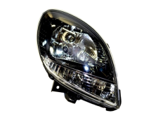 Фара главного света передняя (R, правая, белый поворотник) Renault Kangoo + Nissan Kubistar 03->08