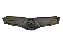 Зимова накладка ВЕРХНЯ на решітку радіатора (матова) Renault Trafic II 06->14