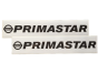 Наклейки на поріжки NISSAN PRIMASTAR 2 шт (БІЛО-ЧОРНІ), фото 1 - интернет-магазин Auto-Mechanic