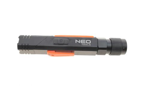 Ліхтарик акумуляторний 300 lm 2 В 1 CREE XPE + COB LED/3W (USB)