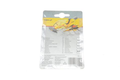 Набор переходников для шуруповерта M6x1/2"-1/4"-3/8" 3 ед.