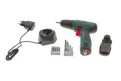 Шуруповерт аккумуляторный EasyDrill 1200 (12V) с комплектом бит и сверл. Шуруповерт аккумуляторный EasyDrill 1200 (12V) с комплектом бит и сверл.