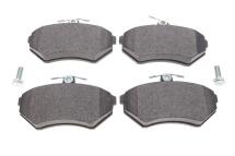 Колодки гальмівні (передні) Audi 80 -94/VW Golf III/IV -02/Caddy II -04/Vento -98 (119x69.5x19.6)