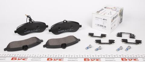 Колодки гальмівні (передні) Fiat Scudo/Citroen Jumper/Peugeot Expert 1.6/2.0HDi 07- (з датчиком) Колодки гальмівні (передні) Fiat Scudo/Citroen Jumper/Peugeot Expert 1.6/2.0HDi 07- (з датчиком)