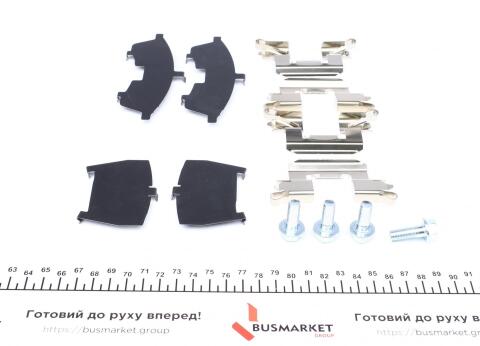Колодки гальмівні (передні) Ford Fiesta 08- (Lucas)