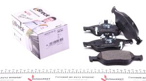 Колодки гальмівні (передні) Toyota Yaris 1.0-1.4 05-