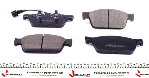 Колодки тормозные (передние) VW T5 03-15/T6 15- (Ate - Teves)/(с датчиком)