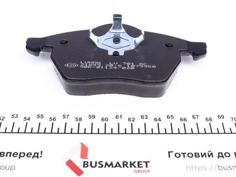 Колодки гальмівні (передні) VW Sharan/Seat Alhambra 95-10/Ford Galaxy 95-15 Колодки гальмівні (передні) VW Sharan/Seat Alhambra 95-10/Ford Galaxy 95-15