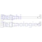 Датчик зносу гальмівних колодок (передніх) Iveco Daily III/IV 06-11 (L=200mm) Датчик зносу гальмівних колодок (передніх) Iveco Daily III/IV 06-11 (L=200mm)