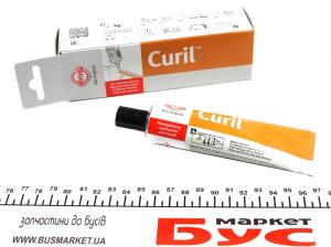 Герметик-клей Curil (-40°C +180°C) 60мл (коричневий)