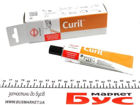 Герметик-клей Curil (-40°C +180°C) 60мл (коричневий) Герметик-клей Curil (-40°C +180°C) 60мл (коричневий)