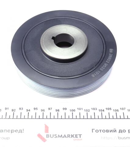 Шкив коленвала Citroen/Fiat/Peugeot 1.9D/2.0HDi (6PK)