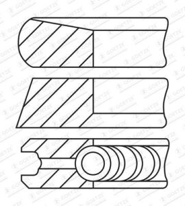 Кільця поршневі Citroen C4/C5/Peugeot 308/508/3008 2.0HDi/BlueHDi 09- (85.0mm/STD)