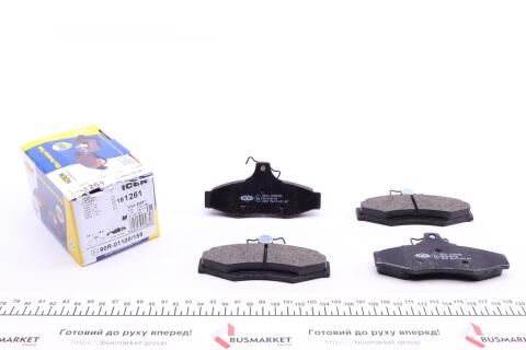 Колодки тормозные (задние) Daewoo Nubira 97-/Leganza 97-04/Chevrolet Astra 99-11/Vectra 96-98