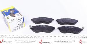 Колодки гальмівні (передні) Chevrolet Aveo/Kalos 03-/Aveo II 11-