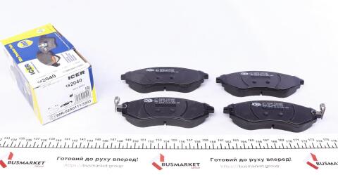 Колодки гальмівні (передні) Chevrolet Aveo/Kalos 03-/Aveo II 11-