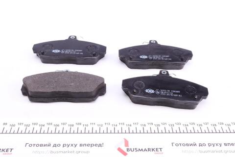 Колодки гальмівні (передні) Land Rover Freelander I 98-06 Колодки гальмівні (передні) Land Rover Freelander I 98-06