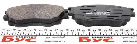 Колодки гальмівні (передні) Mazda 6 02-07 (+датчики) Колодки гальмівні (передні) Mazda 6 02-07 (+датчики)