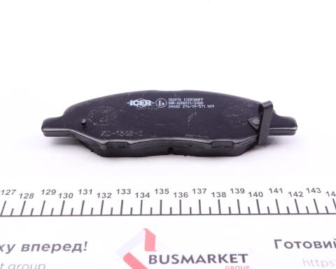 Колодки гальмівні (передні) Nissan Micra II/III 92-10/Note 06-12/Tiida 07-12 Колодки гальмівні (передні) Nissan Micra II/III 92-10/Note 06-12/Tiida 07-12