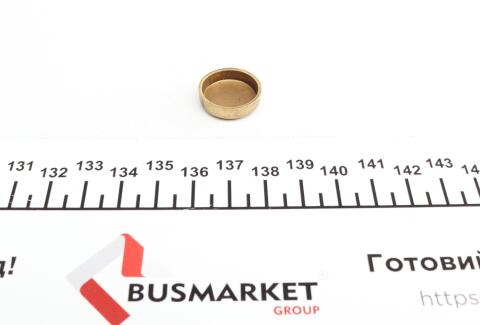 Заглушка блоку циліндрів (d=19mm) Латунь/Brass Заглушка блоку циліндрів (d=19mm) Латунь/Brass
