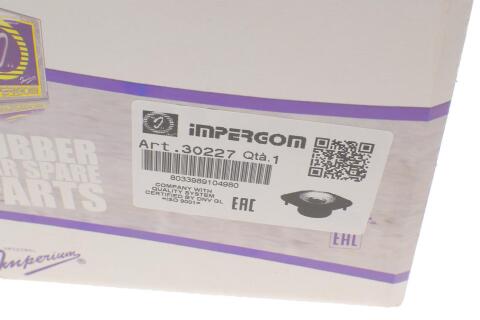 Подушка амортизатора (переднього) + підшипник VW Caddy I/Golf I 82-92 (d=14mm)