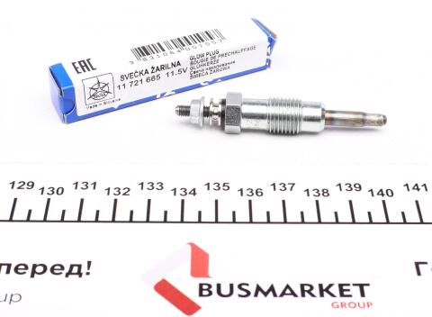 Свічка розжарювання Ford Escort/Mondeo 1.8TD 93-96 (11.5V/5s) (M12x1.25)