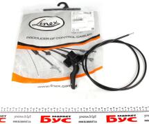 Трос капоту Opel Kadett E/Astra F/Vectra A/B/C (1653/1577 мм) Трос капоту Opel Kadett E/Astra F/Vectra A/B/C (1653/1577 мм)