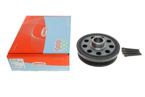 Шкив коленвала BMW 3 (E90/F30/F80)/ 5 (F10) 1.6-2.0 d 07- (с болтом), N47/M47 Шкив коленвала BMW 3 (E90/F30/F80)/ 5 (F10) 1.6-2.0 d 07- (с болтом), N47/M47