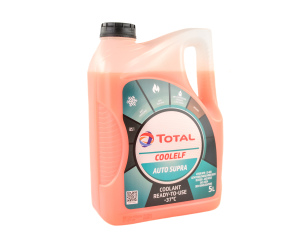 Антифриз TOTAL G12+ Coolelf Auto Supra -37C, 5 літрів