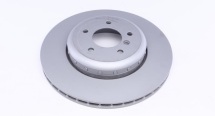 Диск тормозной (задний) BMW 5 (E60/E61)/ 6 (E63) 03-10 (345x24) PRO+
