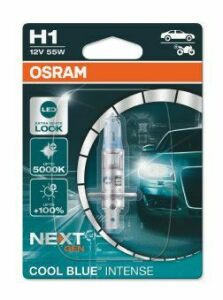 Лампа h1 12v 55w p14.5s bl1 cool blue intense next gen +100% заміна 64150cbi-01b