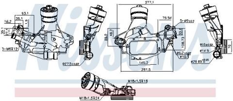 Масляний Радіатор VAUXHALL CORSA D (06-) 1.6 i 16V TURBO