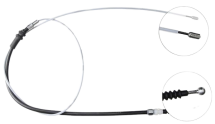 Трос ручного тормоза задний Caddy III 04- Левый = Правый (1713/549)