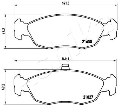 Комплект тормозных колодок, дисковый тормоз Комплект тормозных колодок, дисковый тормоз
