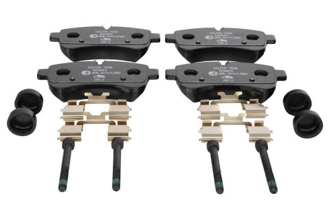 Комплект гальмівних накладок, дискове гальмо