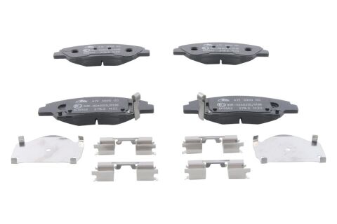 Комплект гальмівних накладок, дискове гальмо
