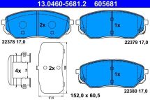 Колодки тормозные (передние) Hyundai Santa Fe IV/Kia Sorento 2.0-3.3 15- (Mando) Колодки тормозные (передние) Hyundai Santa Fe IV/Kia Sorento 2.0-3.3 15- (Mando)