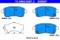 Комплект гальмівних накладок, дискове гальмо, фото 1 - интернет-магазин Auto-Mechanic