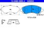 Комплект тормозных колодок, дисковый тормоз, фото 1 - интернет-магазин Auto-Mechanic