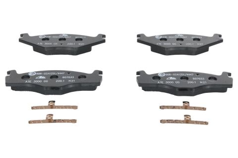 Комплект гальмівних накладок, дискове гальмо