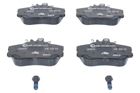 Комплект гальмівних накладок, дискове гальмо