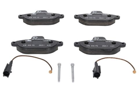 Комплект тормозных колодок, дисковый тормоз