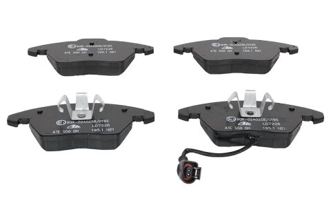 Комплект гальмівних накладок, дискове гальмо