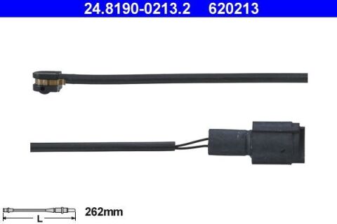 Сигналізатор, знос гальмівних колодок