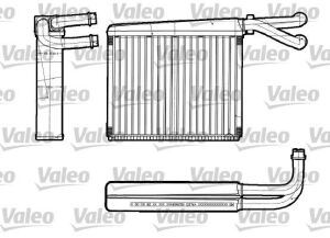 Радиатор печки MB Sprinter/VW LT TDI 96-06 (Premium)